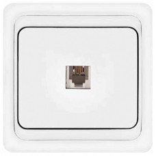 Розетка телефонная, скрытая установка 