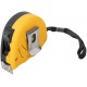 Рулетка Профи, калибр.лента, нейлон.покр., магн.крючок, эласт.корпус черн-желт., двойн.стопор 3 м х 16 мм