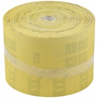 Рулон шлифовальный на бумажной основе, алюминий-оксидный абразивный слой 115 мм х 50 м, Р 320 (38060)