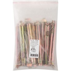 Анкер распорный с гайкой 16х150 10 шт Фасовка (26190-0)