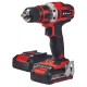 Дрель аккумуляторная Einhell PXC TE-CD 18/40-1 Li, 18В,40Нм,патрон 13мм,2x2,0Ач,кейс (4514228)