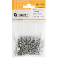Гвоздь толевый, оцинкованный 2х20 120 гр. (фасовка) (29290-3)