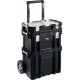 Набор пластиковый 564 х 373 х 700 мм (22) ящик-тележка + ящик для инструментов + ящик органайзер SMART ROLLING KETER 38390-22