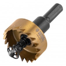 Коронка по металлу HSS, 35 мм, нитридтитановое покрытие Denzel (724110)