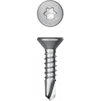 Саморез нержавеющий 13?4.2 мм DS-C А2 сверло потайная головка ТХ20 600 шт KRAFTOOL 300932-42-013