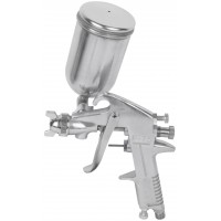 Краскопульт пневматический, алюминиевый верхний бачок 300 мл, 1.5 мм (81016)
