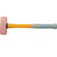 Кувалда тупоносая (немецкий тип) 1,8 кг медь рукоятка фибергласс искробезопасная 2204A-1008, HORTZ