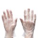 Перчатки одноразовые полиэтиленовые, прозрачные, 100 шт. (50 пар) L (67940)