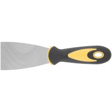 Шпатель, нерж.сталь, прорезиненная ручка 2 (50 мм) (06693)