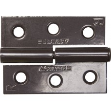 Петля карточная 65 x 48 x 2.0 мм, разъемная, правая, цвет коричневая STAYER 37613-65-3R