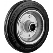 Колесо d 160 мм, г/п 145 кг, игольчатый подшипник, резина/металл ЗУБР Профессионал 30936-160