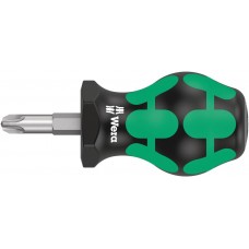 Отвёртка короткая крестовая PZ 3 x 25 мм Stubby серия 355 PZ Wera WE-008855