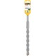 Бур по бетону SDS PLUS, Профи, W-образная вставка, двойная спираль, 20 х 260 мм (32828)