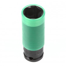 Головка торцевая ударная глубокая тонкостенная 22 мм 6-гранная для литых дисков 1/2