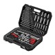 Набор инструментов, 1/2, 3/8, 1/4, пластиковый кейс 215 предметов MTX