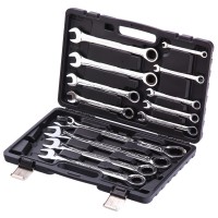 Набор ключей комбинированных, трещоточных 13 шт. Matrix