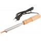 Паяльник 220 В, деревянная ручка, плоское жало D=5,8 мм, 60 Вт (60486)