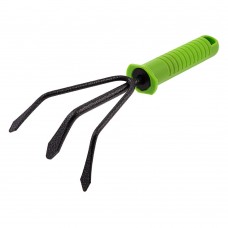 Рыхлитель 3 - зубый, 100 х 225 мм, стальной, пластиковая рукоятка, Standard, Palisad (62385)