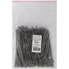 Саморезы черные по гипроку к металлу 4.8 х 127 100 шт Фасовка (22694-0)