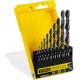 Набор сверл по металлу быстрорежущая сталь P6M5 класс В Professional HSS-R STAYER 10 шт (1-10 мм) 29602-H10_z01  