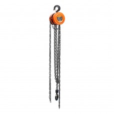Таль цепная, 0.5 т, H подъема 2.5 м, расстояние между крюками 240 мм Sparta (519105)
