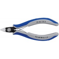 Бокорезы прецизионные, острая головка, для мягких материалов, 125 мм, 2-комп ручки (KN-7942125Z)