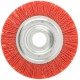 Корщетка-колесо нейлоновая, посадочный диаметр 22,2 мм, Профи 125 мм (38793)