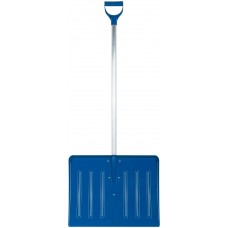 Лопата для уборки снега Профи поликарбонатная, алюминиевый черенок, большая 550х420х1350 мм (68119)
