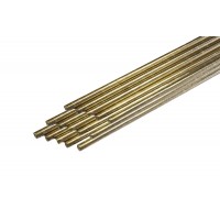 Прутки сварочные латунные КЕДР CuZn 40 D 2,0 мм (1000 мм, пачка 15 шт.)