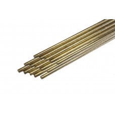Прутки сварочные латунные КЕДР CuZn 40 D 2,0 мм (1000 мм, пачка 15 шт.)