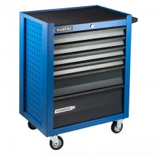 Тележка инструментальная 6 полочная Standart синяя RUNTEC RTSTD-6B