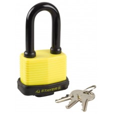 Замок навесной 60 мм, всепогодный, удлиненная дужка STAYER 37141-50