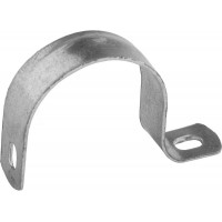 Металлические скобы для крепления металлорукава d 25 мм, 50 шт СВЕТОЗАР 60211-25-50