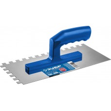 Гладилка штукатурная 130?280 мм зуб 4?4 мм ЗУБР Профессионал 0804-04