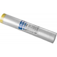 Пленка-маскер защитная с клейкой лентой ПМ 2.1 x 20 м 10 мкм ПВД ЗУБР 12250-210-20