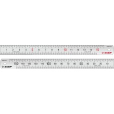 Усиленная нержавеющая линейка длина 0.15 м Профессионал ЗУБР Про-15 34280-015