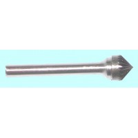 Борфреза тв.спл. конич. угол 90гр.d12х6,0х6х65 90* спиральная насечка (К12 06М06) 