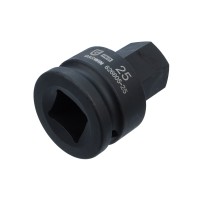 Головка торцевая ударная HEX 25 мм, 3/4
