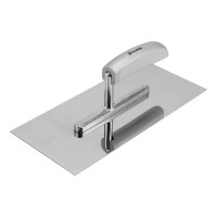 Гладилка из нержавеющей стали, 280 х 130 мм, деревянная ручка Matrix (86733)