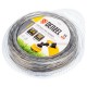 Леска двухкомпонентная для триммера квадратная витая, 2.4 мм х 15 м, EXTRA CORD Denzel (96185)