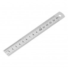 Линейка измерительная, 150 мм, металлическая Sparta