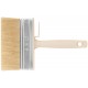 Макловица, натур. светлая щетина, пласт. корпус, мини 30 х 120 мм (01663)