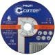 Профессиональный диск шлифовальный по металлу и нержавеющей стали Cutop Profi Т27-150 х 6,0 х 22,2 мм (39999т)