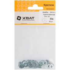 Шайба оцинкованная М4 DIN 125 (фасовка 60 шт) (29004-2)