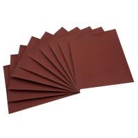 Шлифлист на бумажной основе, P 80, 230 х 280 мм, 10 шт, влагостойкий Сибртех (756067)