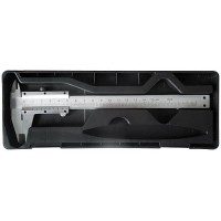 Штангенциркуль металлический нержавеющий 150 мм/ 0,02 мм ( пластиковый кейс ) (19844)