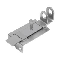 Задвижка дверная ЗД-04, цинк, (Металлист) (91508)