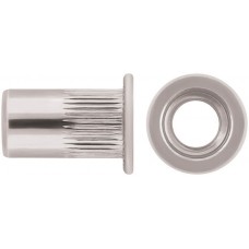 Заклепки резьбовые, стальные, стандартный бортик М10, 100 шт Пром (23809)