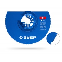 Полотно биметаллическое дисковое BIM d 100 мм, 21TPI, чистый рез: твердое дерево, цветные металлы, пластик ЗУБР StarQuick 15575-100