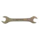 Ключ рожковый, 14 х 15 мм, желтый цинк Сибртех